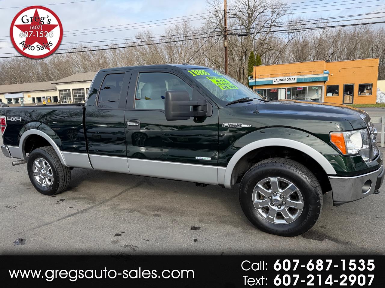 2013 Ford F-150 4WD SuperCab 145" XLT