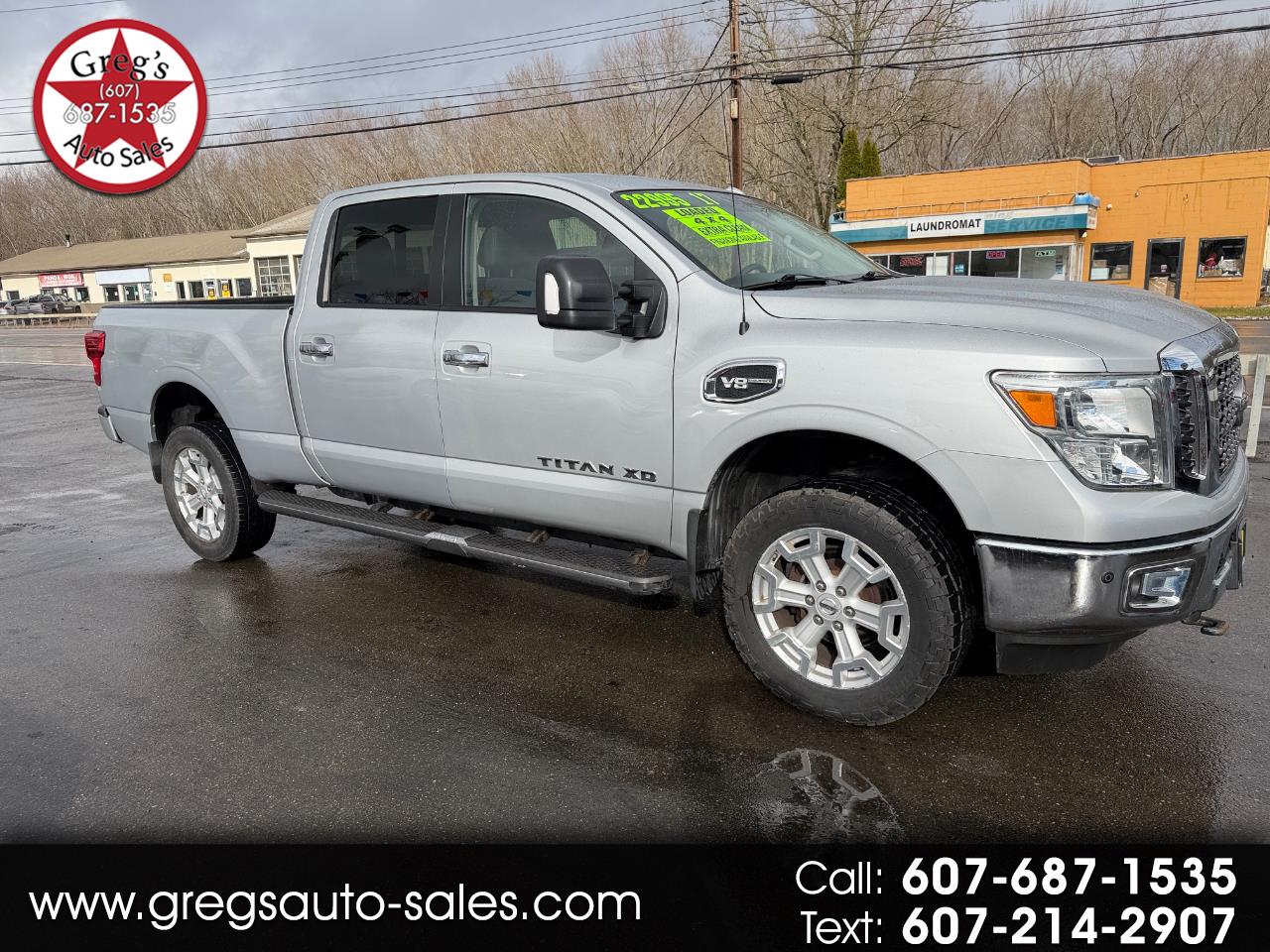 2017 Nissan Titan XD 4x4 Gas Crew Cab SV