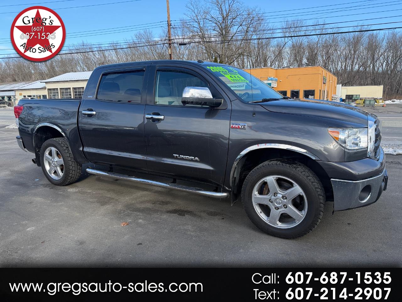 2013 Toyota Tundra 4WD Truck CrewMax 5.7L FFV V8 6-Spd AT SR5 (Natl)