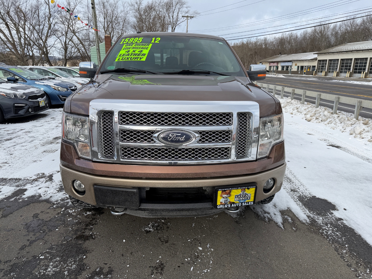 Ford F-150 4WD SuperCrew 145" Lariat 2012