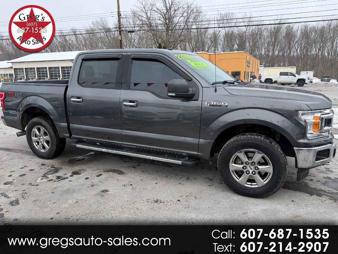 2018 Ford F-150 4WD SuperCrew 139" XLT