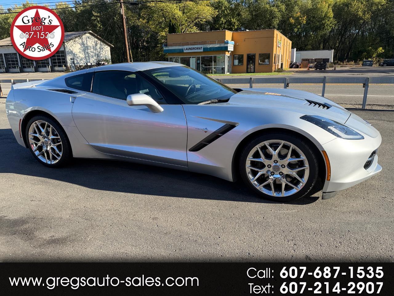 2016 Chevrolet Corvette 2dr Stingray Z51 Cpe w/3LT