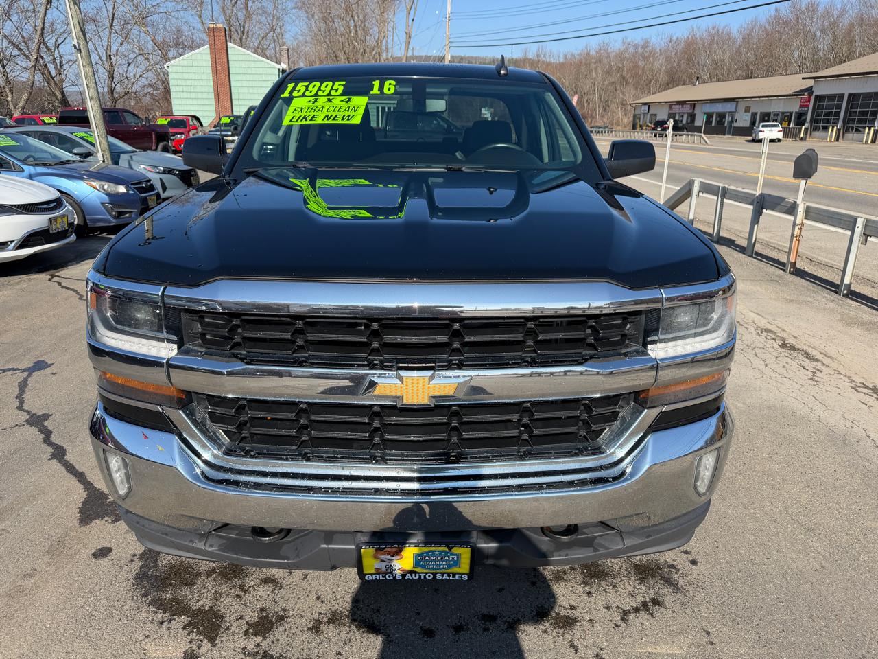 Chevrolet Silverado 1500 4WD Double Cab 143.5" LT w/1LT 2016