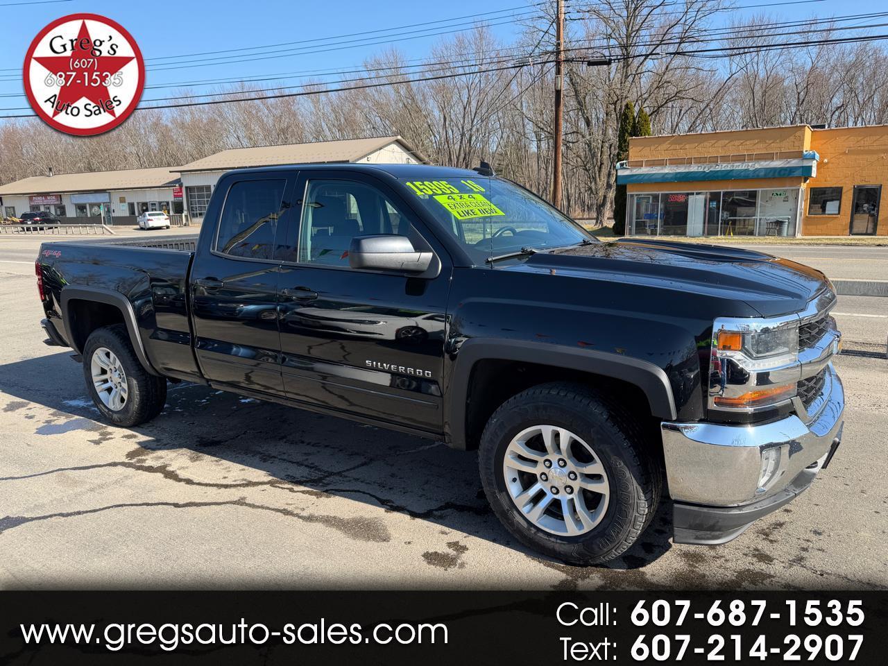 2016 Chevrolet Silverado 1500 4WD Double Cab 143.5" LT w/1LT