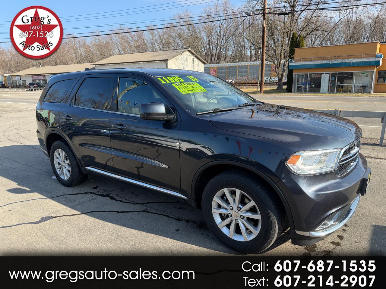 2015 Dodge Durango AWD 4dr SXT