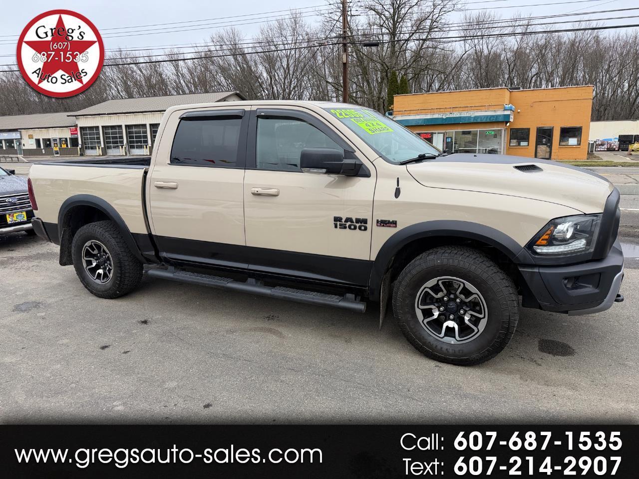 2017 RAM 1500 Rebel 4x4 Crew Cab 5'7" Box