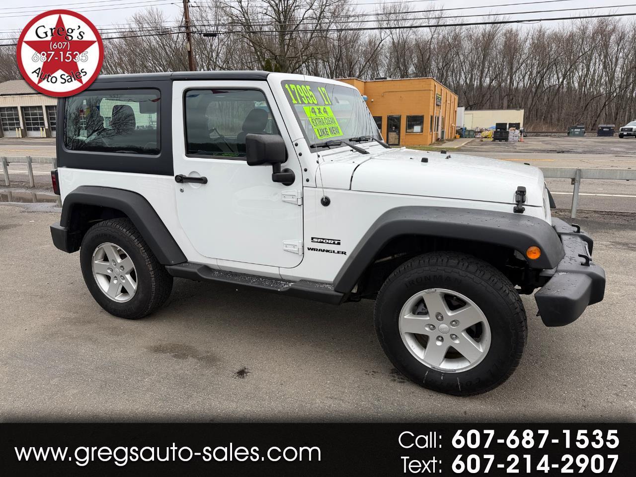 2017 Jeep Wrangler Sport 4x4