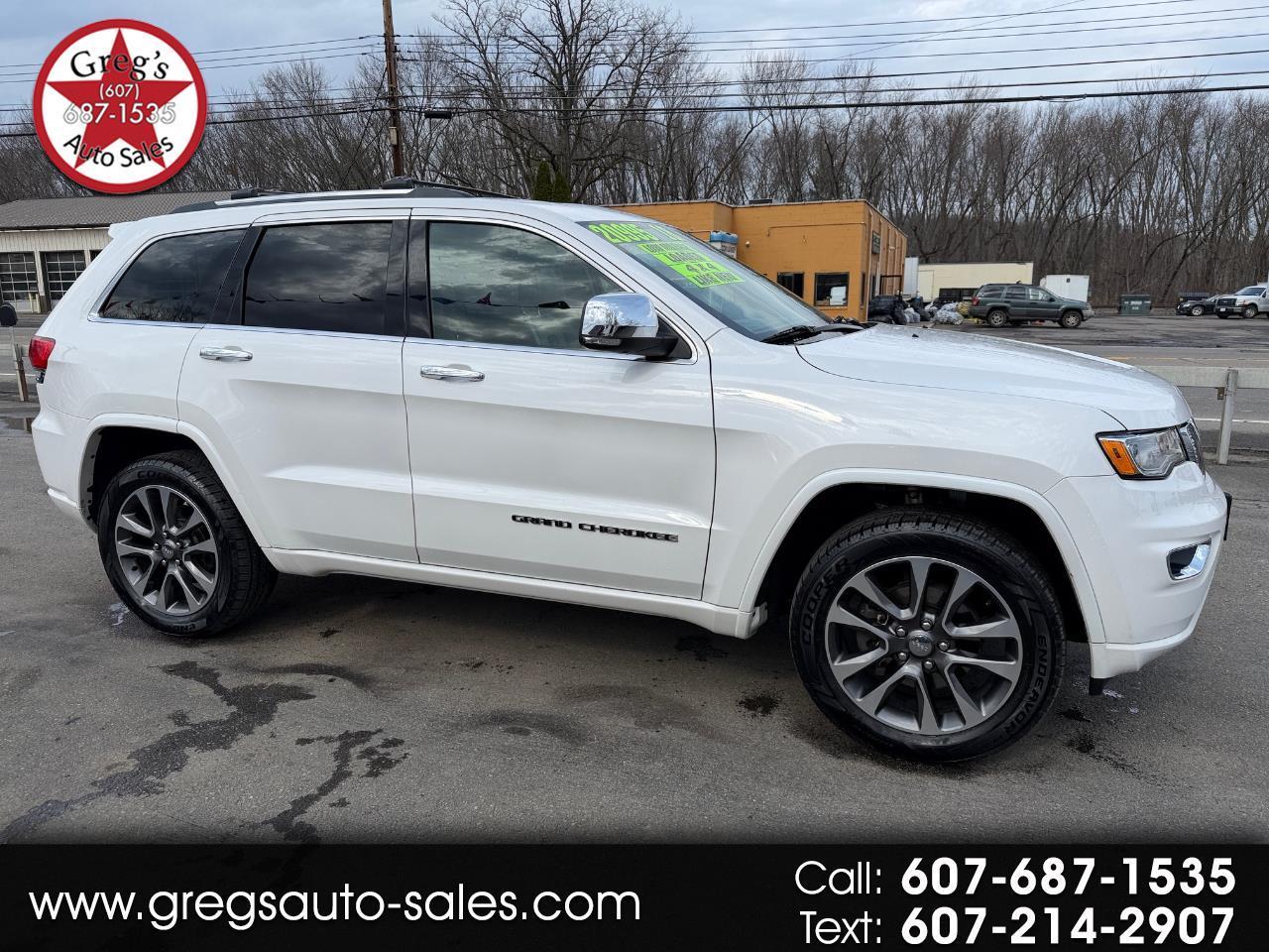 2018 Jeep Grand Cherokee Overland 4x4