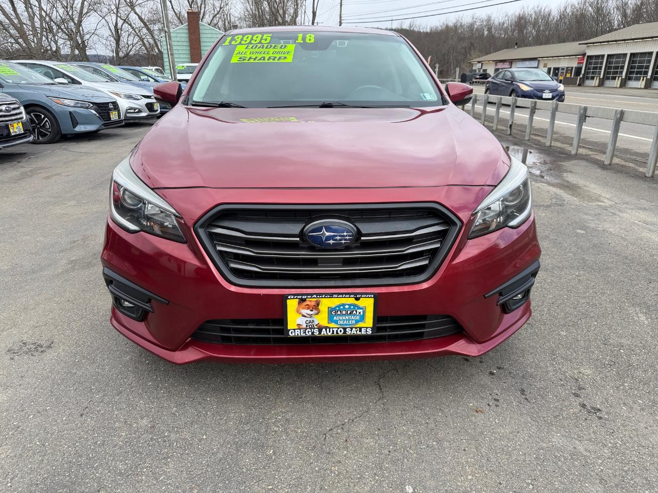 Subaru Legacy 4dr Sdn H4 Auto 2.5i Prem All-Wthr 2018