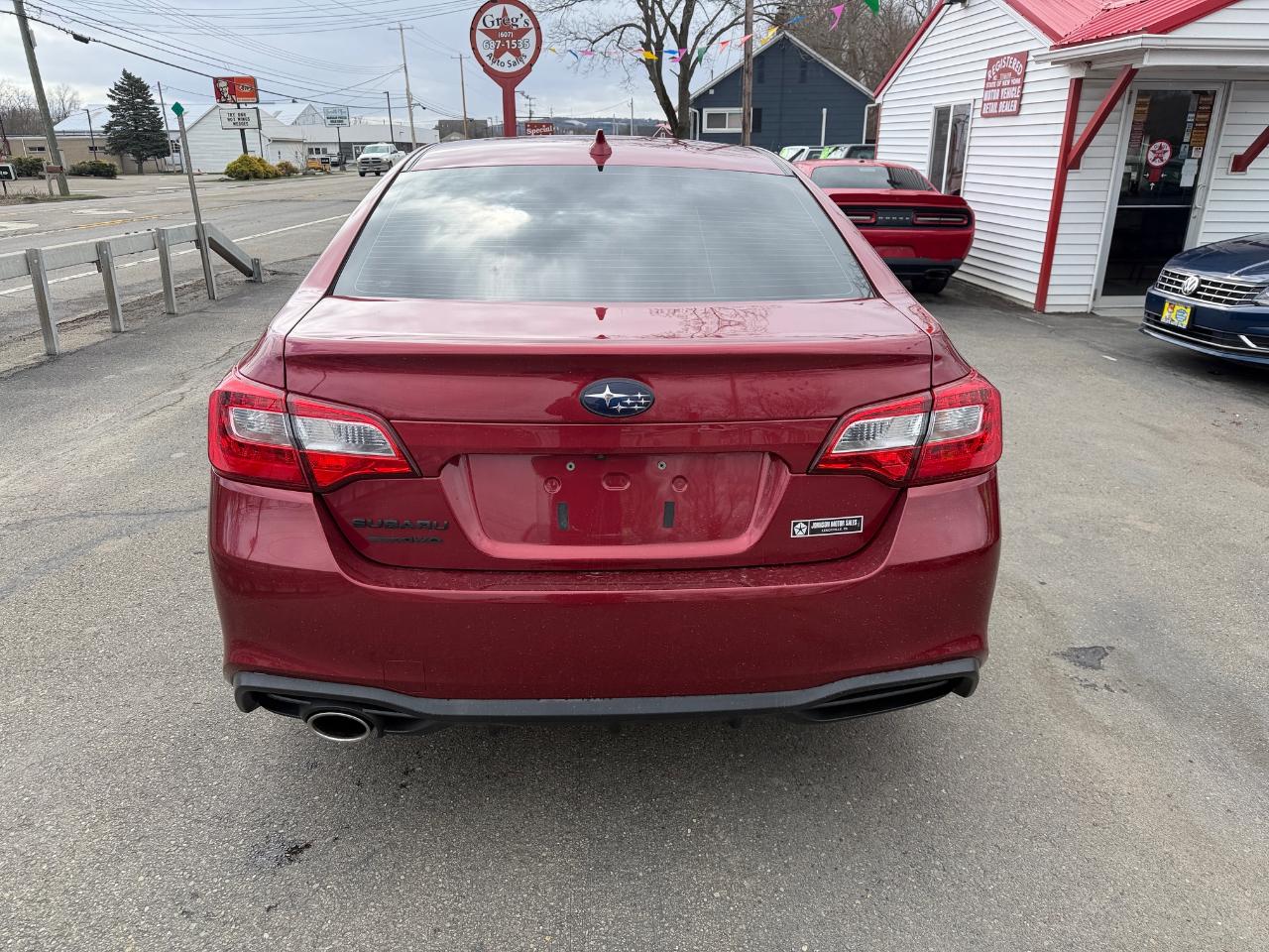 Subaru Legacy 4dr Sdn H4 Auto 2.5i Prem All-Wthr 2018