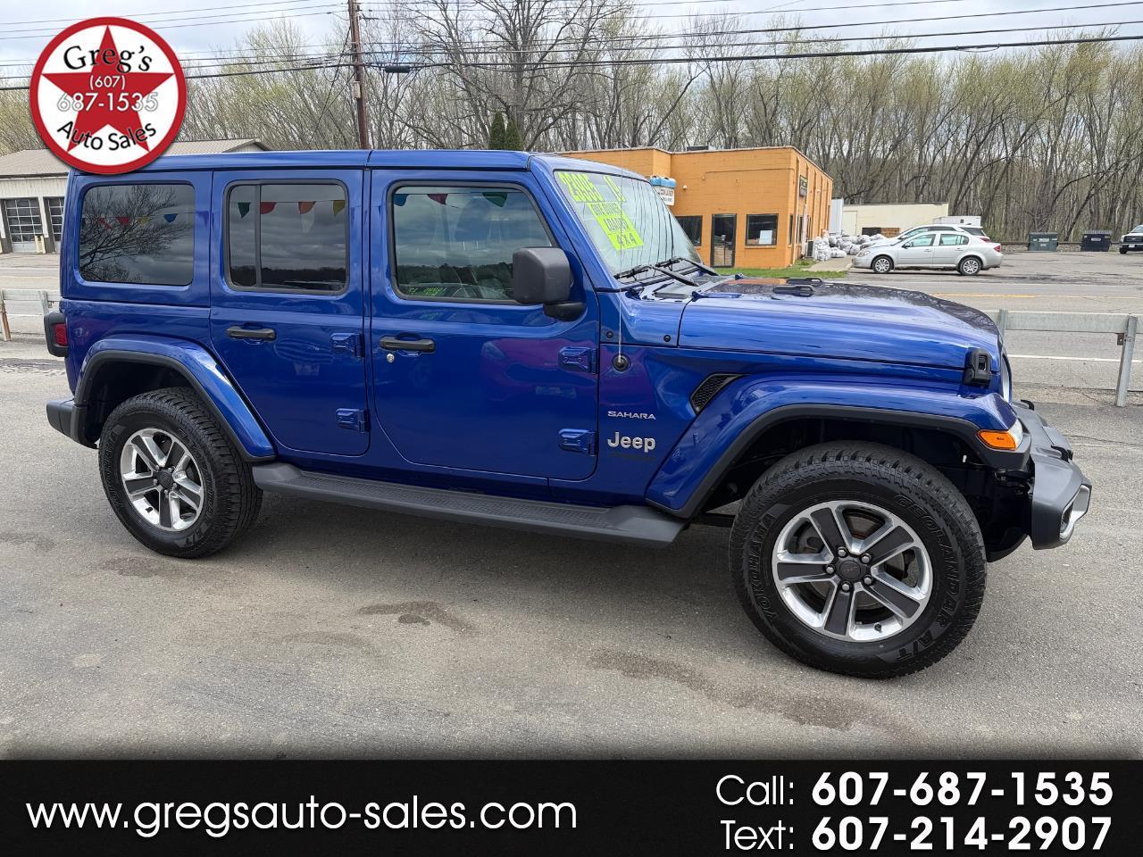 2019 Jeep Wrangler Unlimited Sahara 4x4
