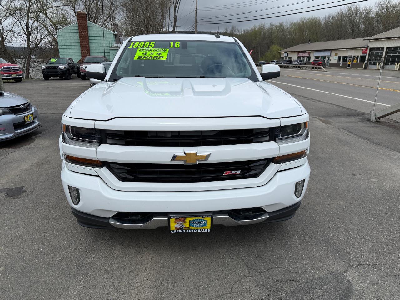 Chevrolet Silverado 1500 4WD Double Cab 143.5" LT w/2LT 2016