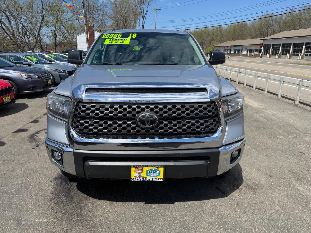 Toyota Tundra 4WD SR5 CrewMax 5.5' Bed 5.7L (Natl) 2018