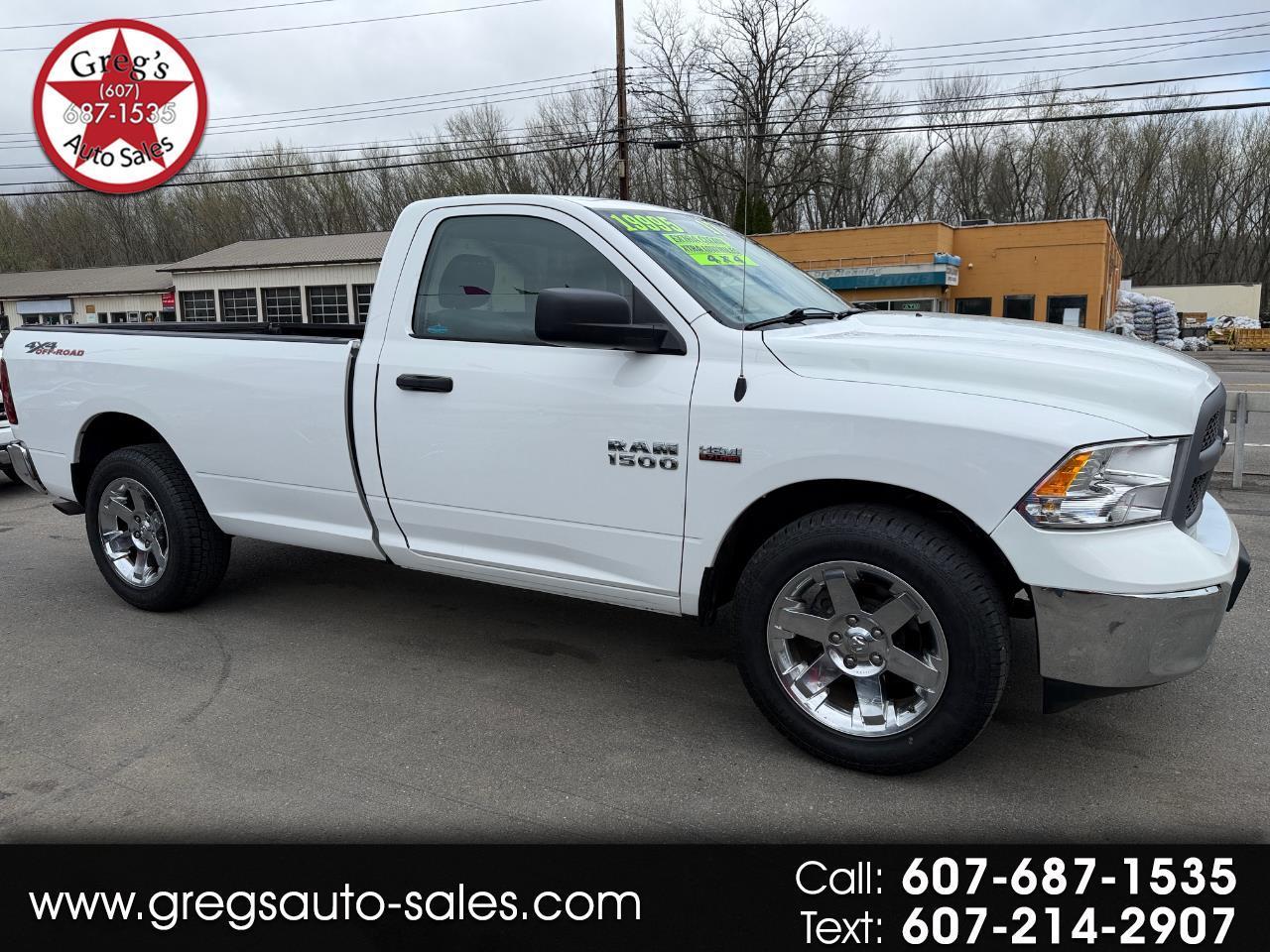RAM 1500 Tradesman 4x4 Regular Cab 8' Box 2017