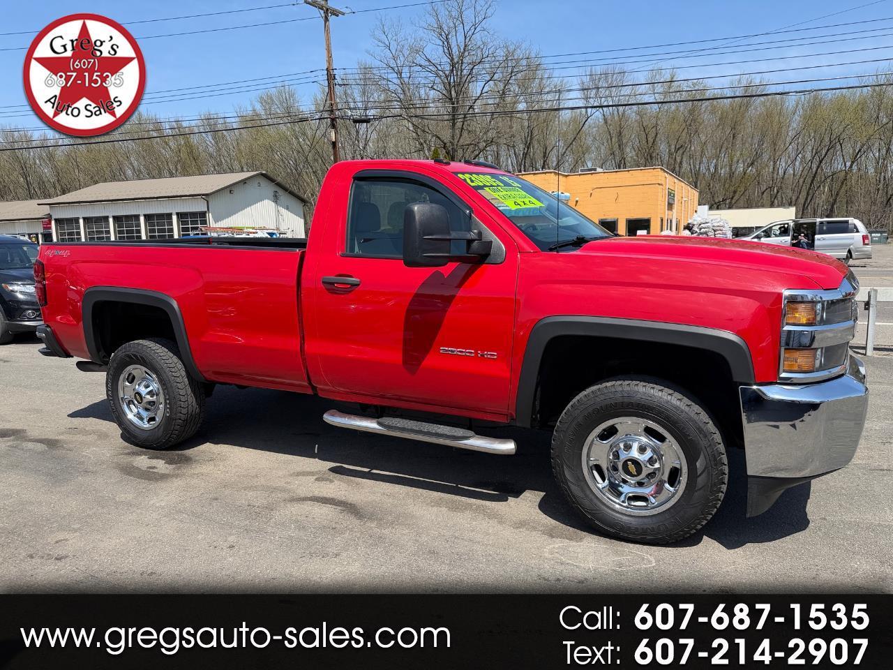 2015 Chevrolet Silverado 2500HD 4WD Reg Cab 133.6" Work Truck