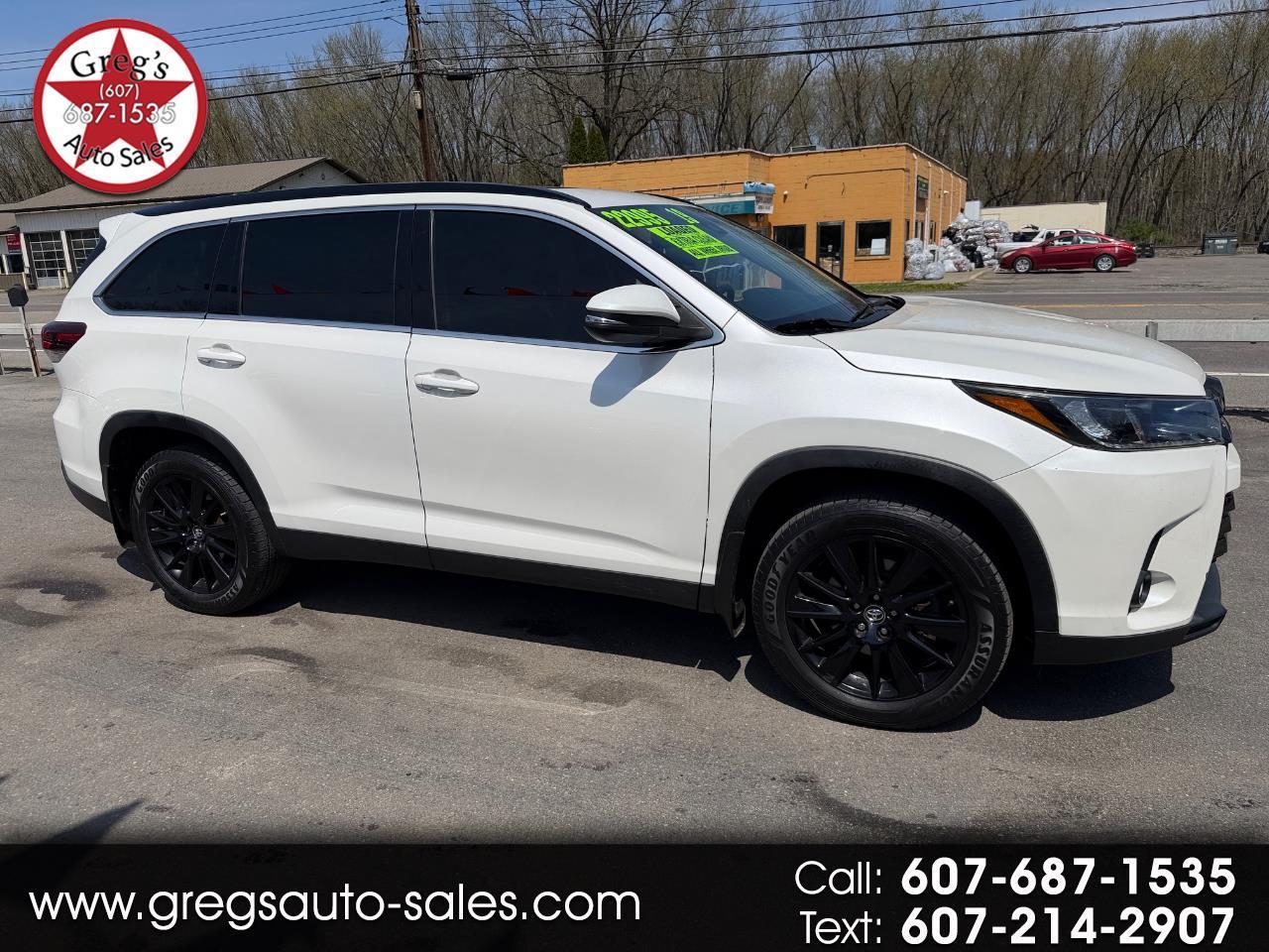 Toyota Highlander XLE V6 AWD (Natl) 2019