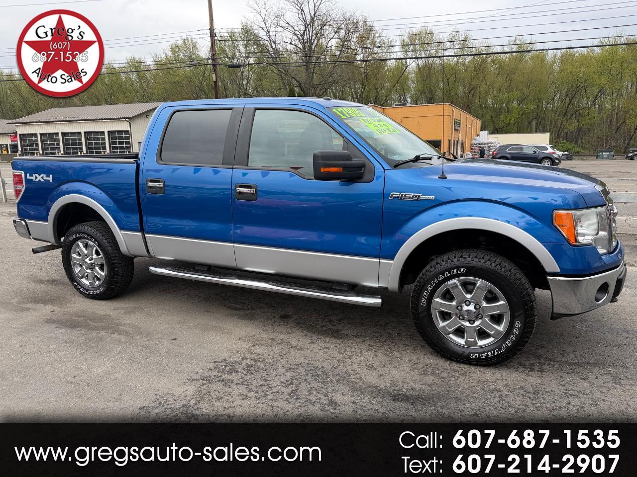 2013 Ford F-150 4WD SuperCrew 145" XLT