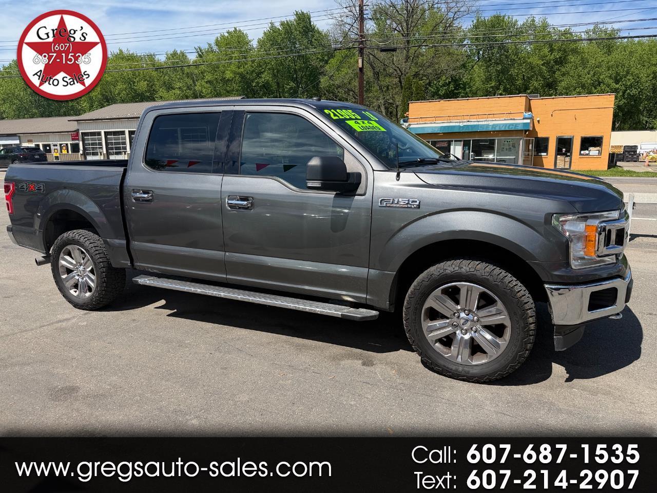 2018 Ford F-150 XLT 4WD SuperCrew 5.5' Box