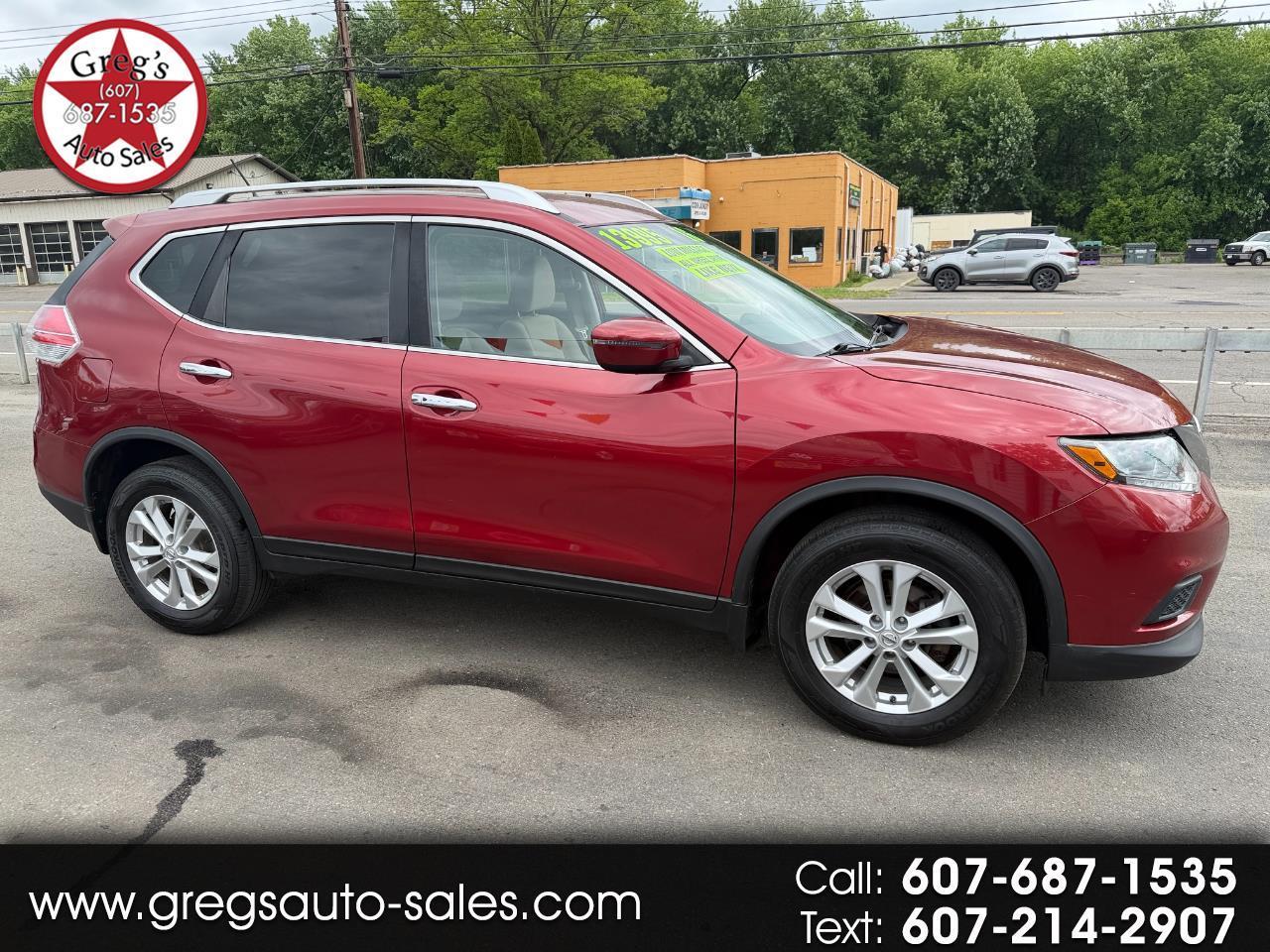 Nissan Rogue AWD 4dr SV 2016
