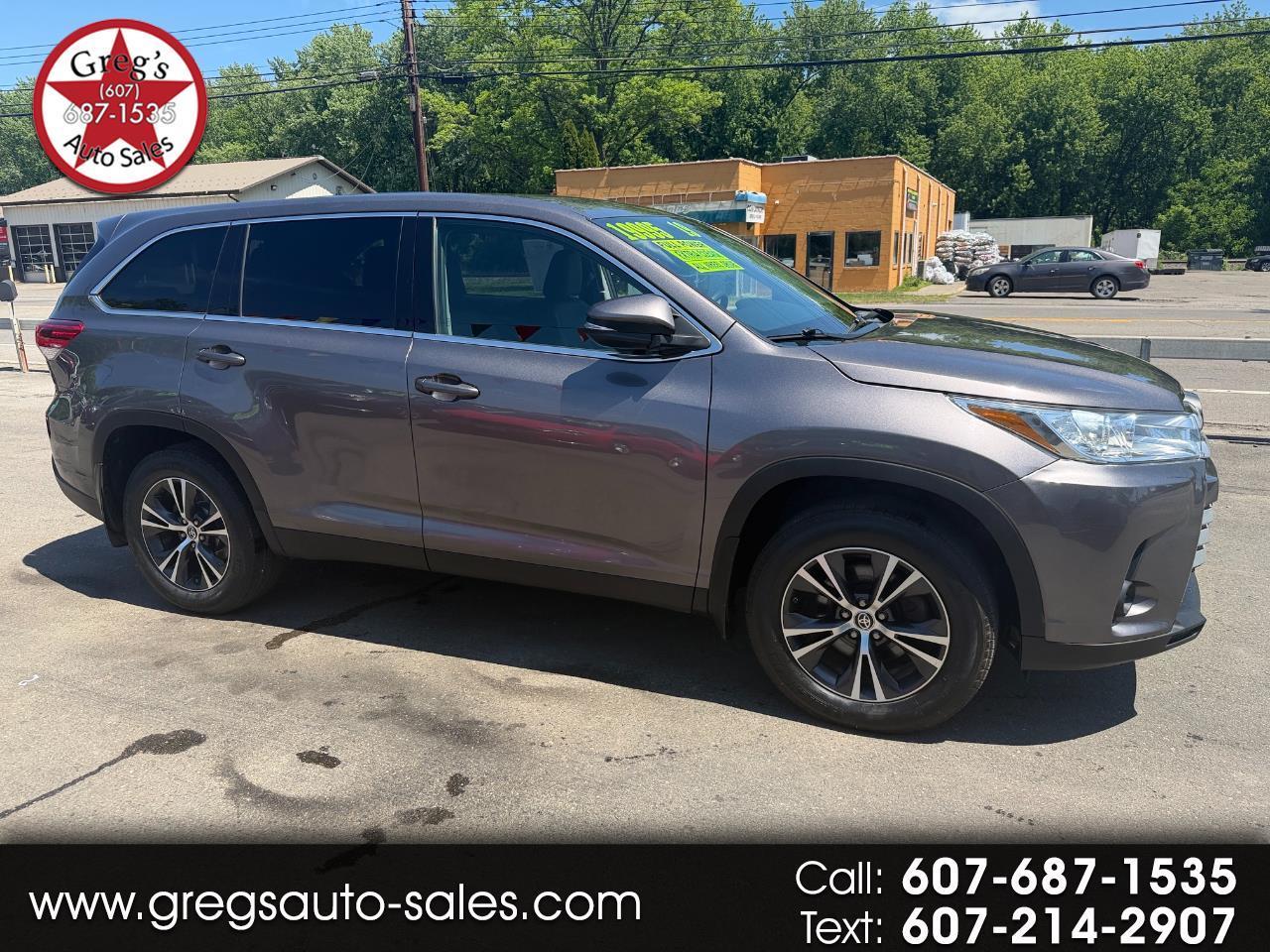 2019 Toyota Highlander LE V6 AWD (Natl)