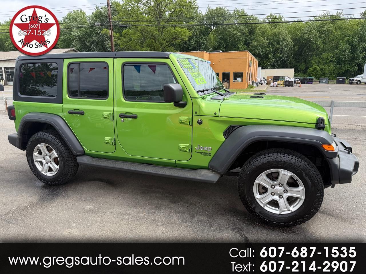 Jeep Wrangler Unlimited Sport S 4x4 2019