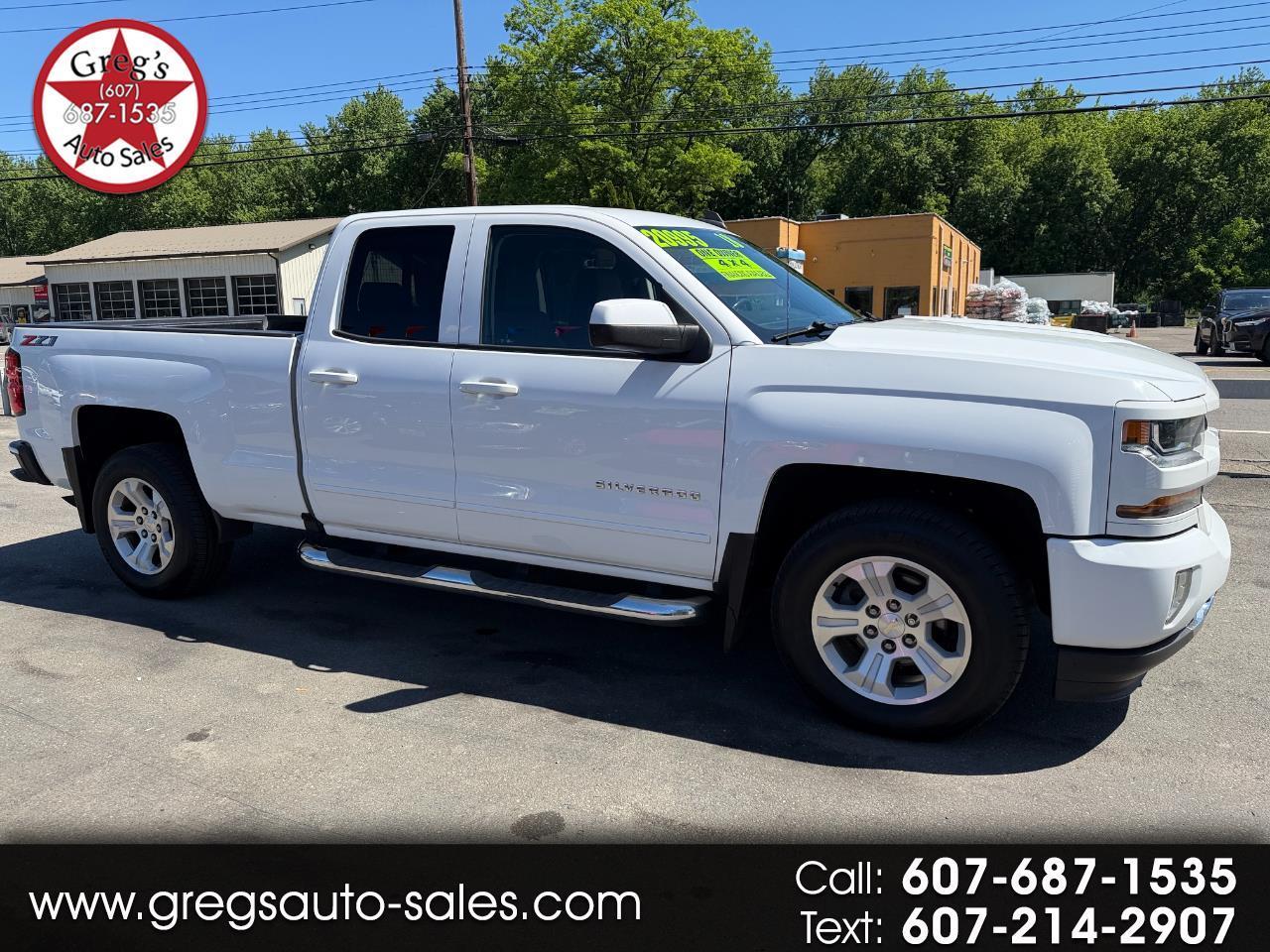 2018 Chevrolet Silverado 1500 4WD Double Cab 143.5" LT w/2LT