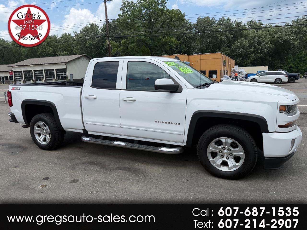 2018 Chevrolet Silverado 1500 4WD Double Cab 143.5" LT w/2LT