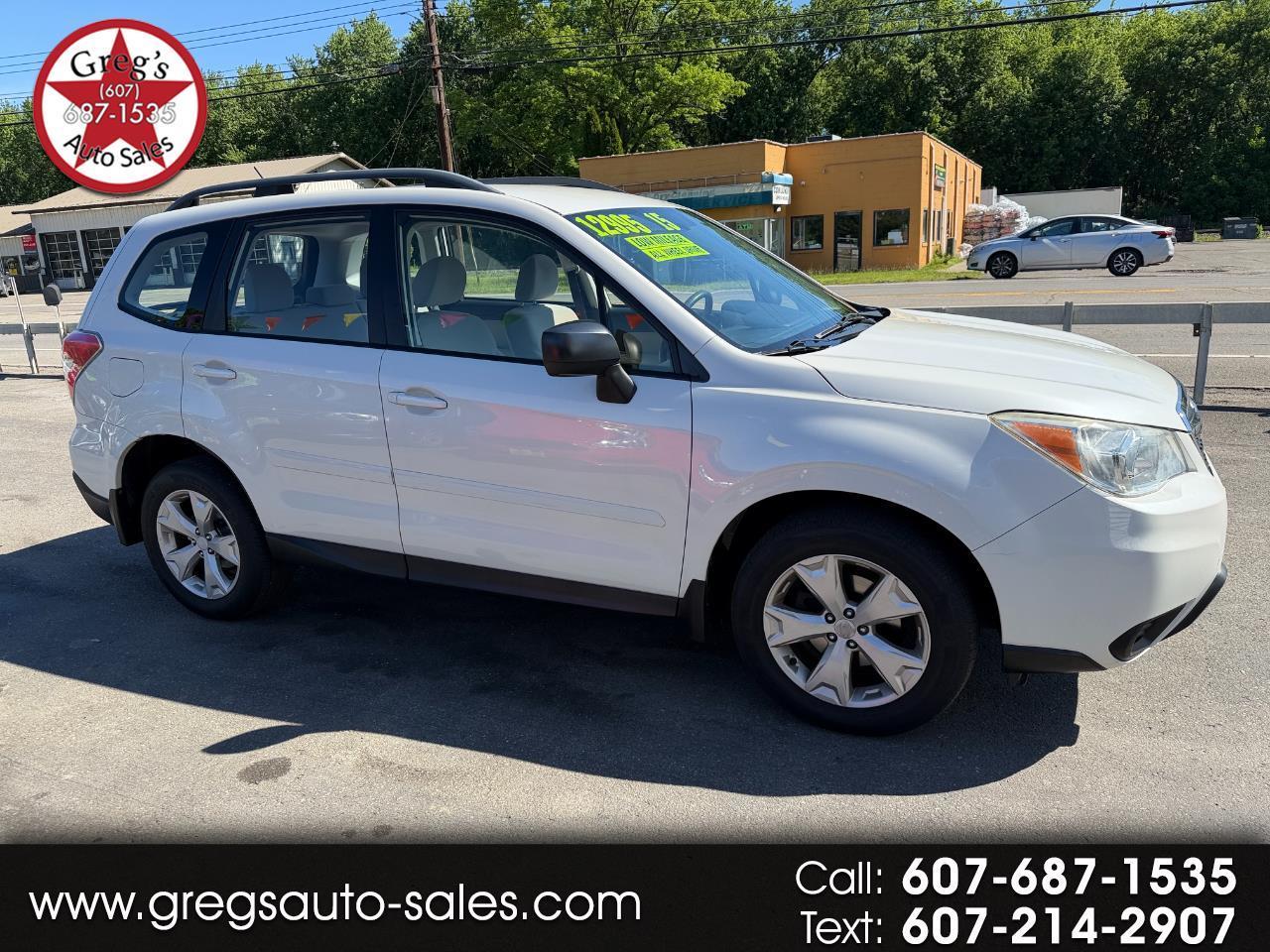 2015 Subaru Forester 4dr CVT 2.5i PZEV
