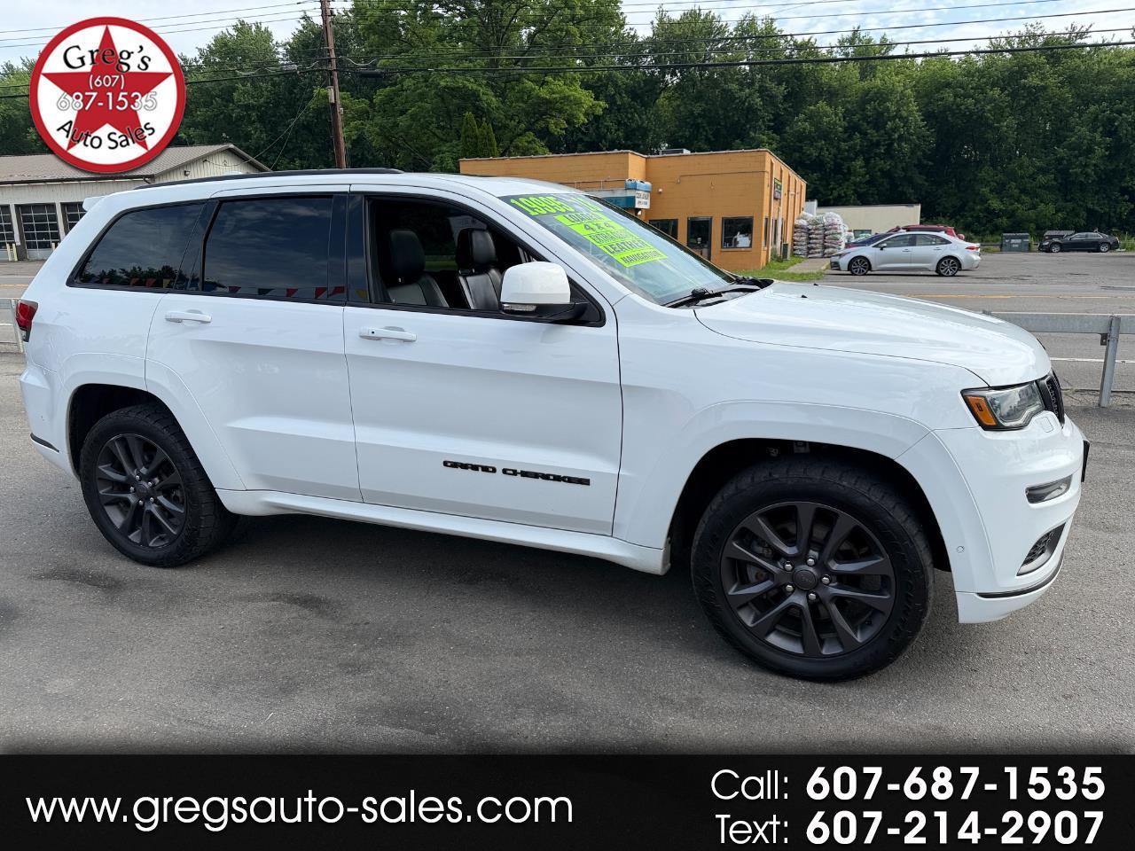 2018 Jeep Grand Cherokee High Altitude 4x4 *Ltd Avail*