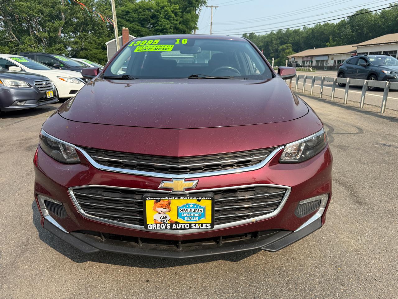 Chevrolet Malibu 4dr Sdn LT w/1LT 2016