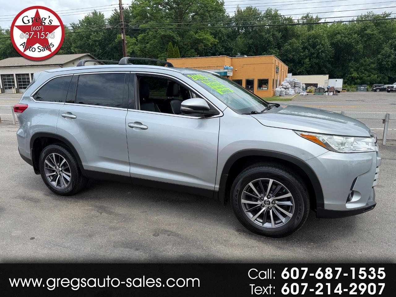 Toyota Highlander XLE V6 AWD (Natl) 2019