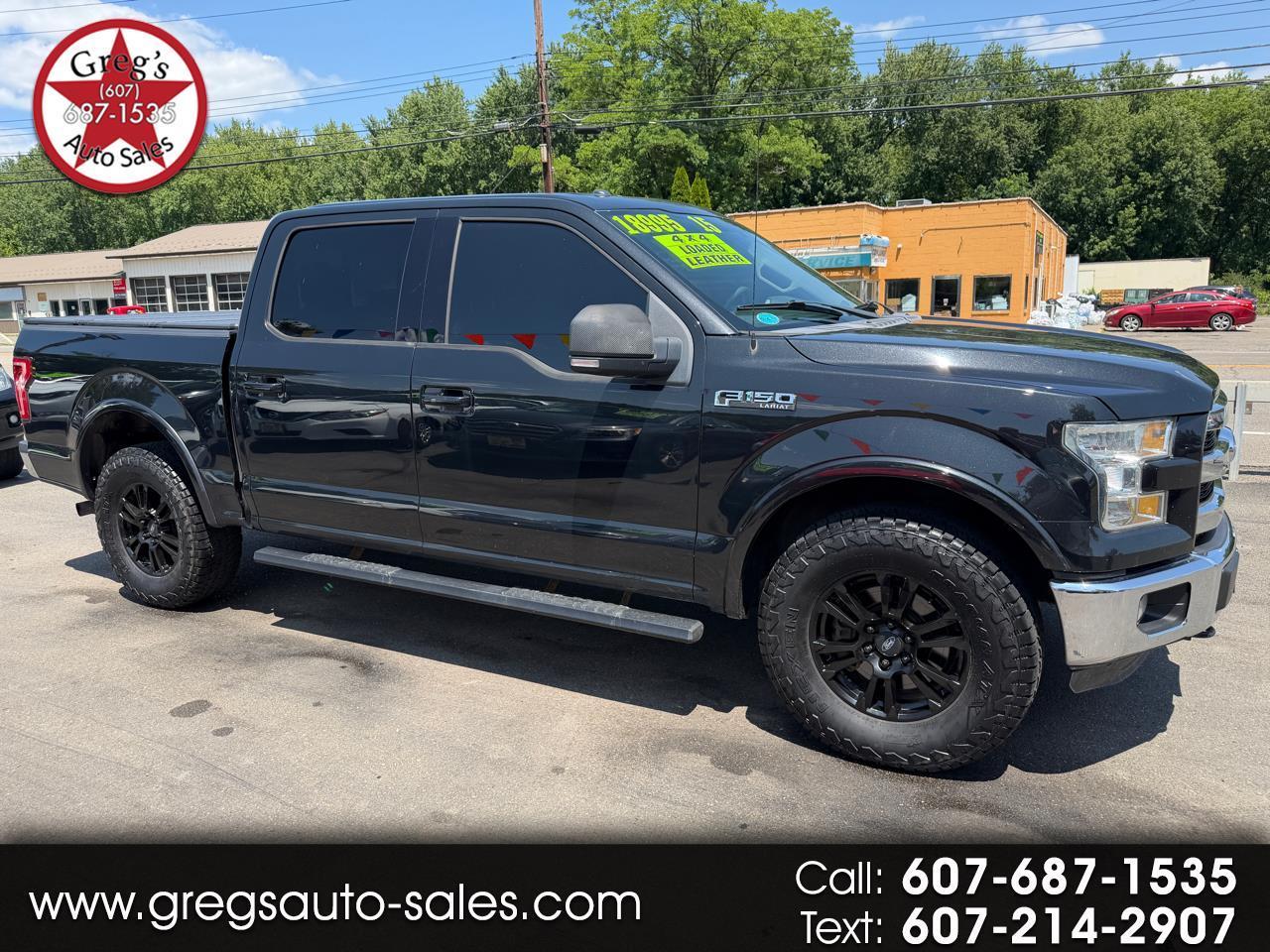 2015 Ford F-150 4WD SuperCrew 145" Lariat