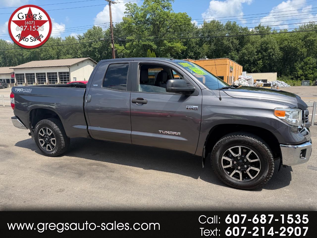2014 Toyota Tundra 4WD Truck Double Cab 5.7L V8 6-Spd AT SR5 (Natl)