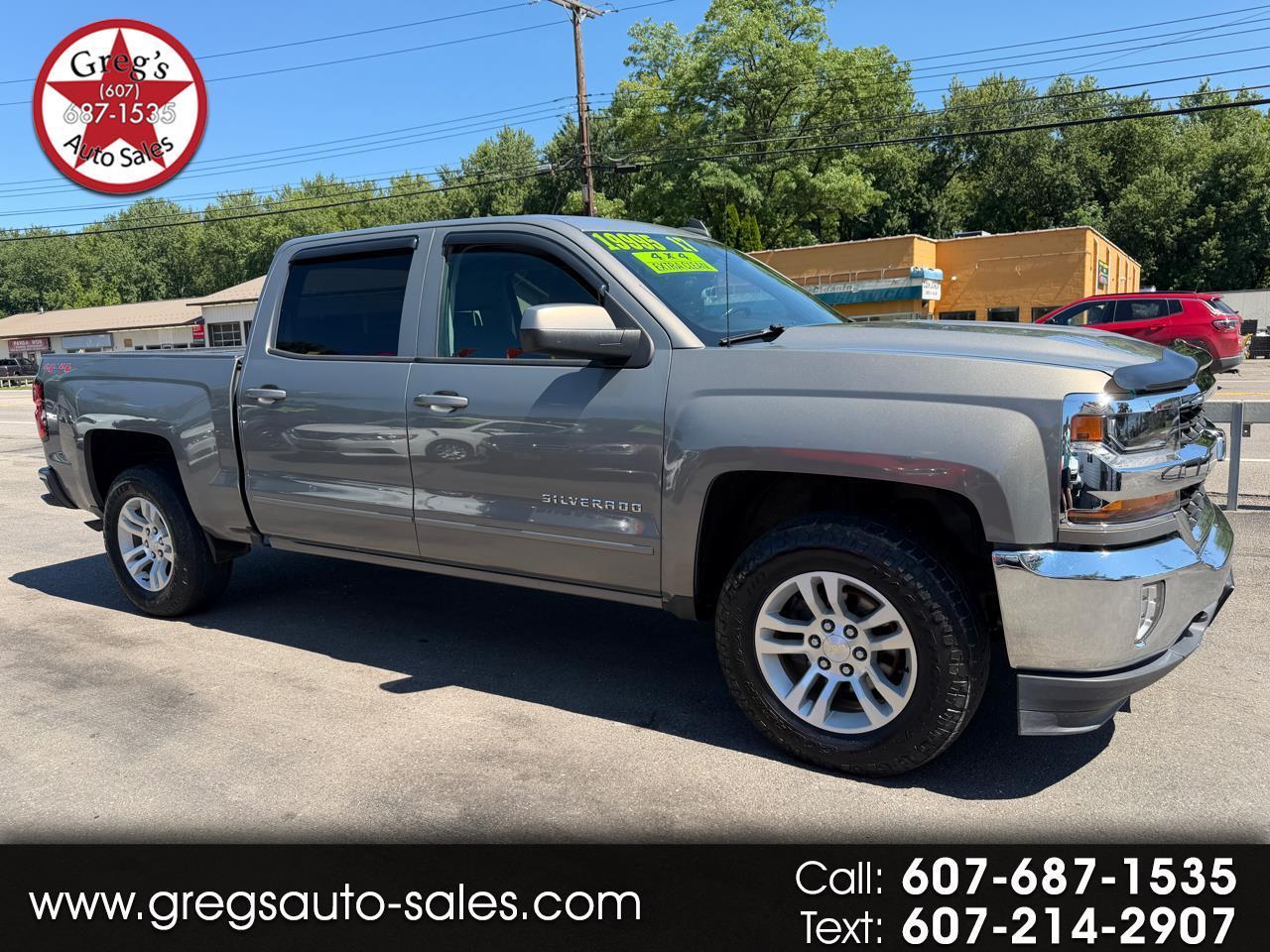 2017 Chevrolet Silverado 1500 4WD Crew Cab 143.5" LT w/1LT