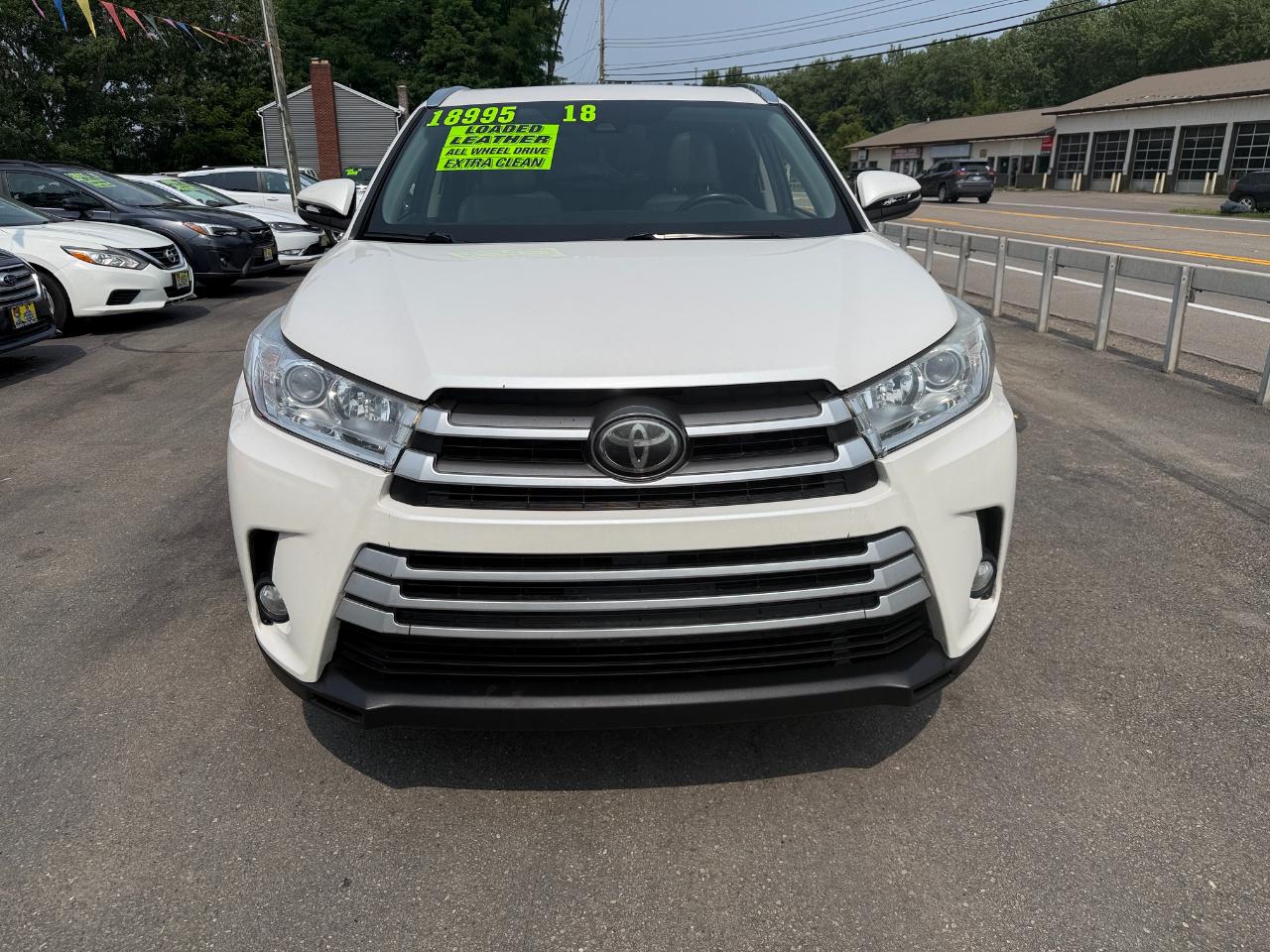 Toyota Highlander XLE V6 AWD (Natl) 2018