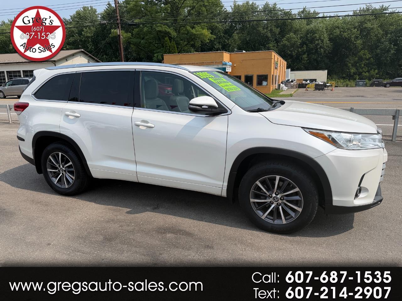 2018 Toyota Highlander XLE V6 AWD (Natl)