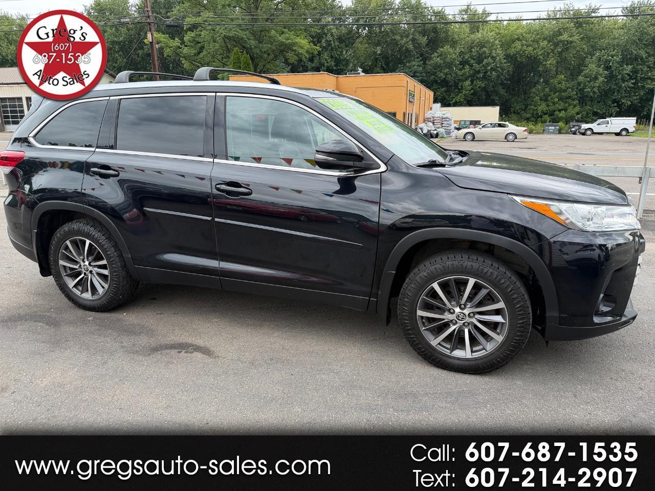 2019 Toyota Highlander XLE V6 AWD (Natl)