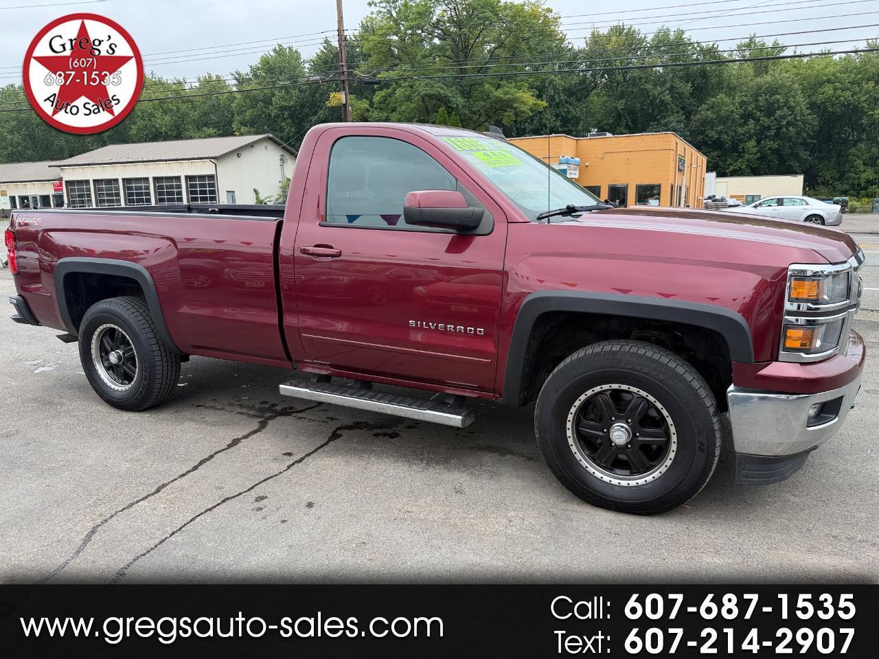 2015 Chevrolet Silverado 1500 4WD Reg Cab 133.0" LT w/1LT