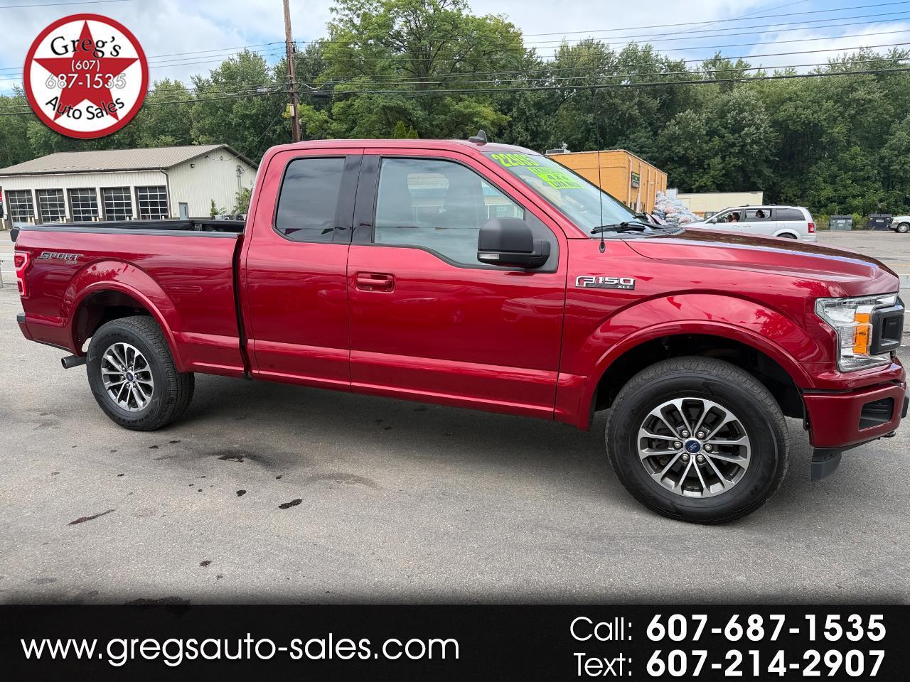 2019 Ford F-150 4WD SuperCab 133" XLT