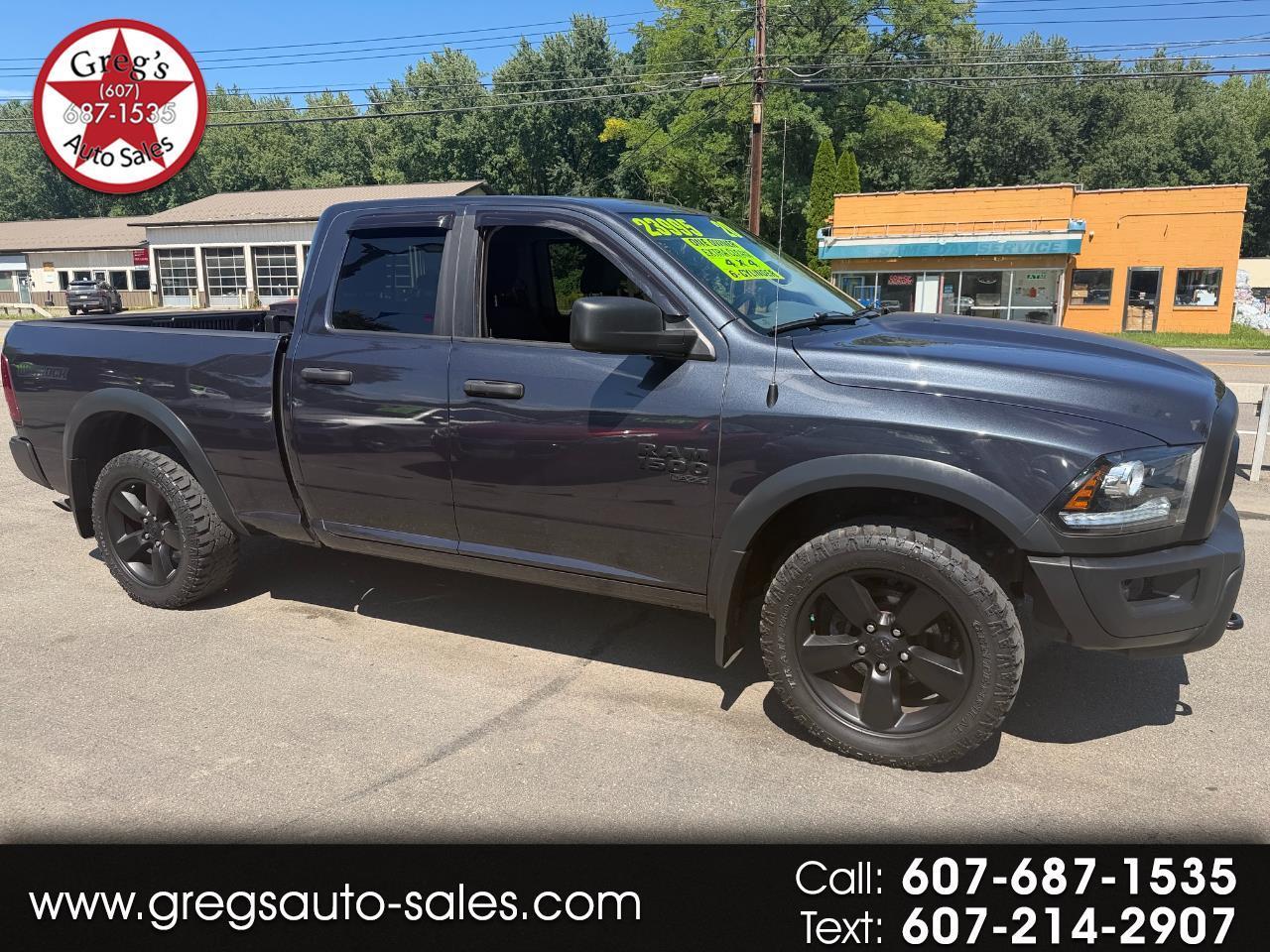 2020 RAM 1500 Classic Warlock 4x4 Quad Cab 6'4" Box