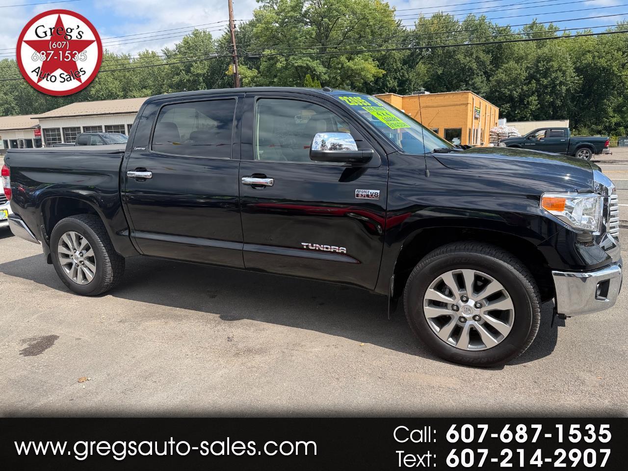 2015 Toyota Tundra 4WD Truck CrewMax 5.7L FFV V8 6-Spd AT LTD (Natl)