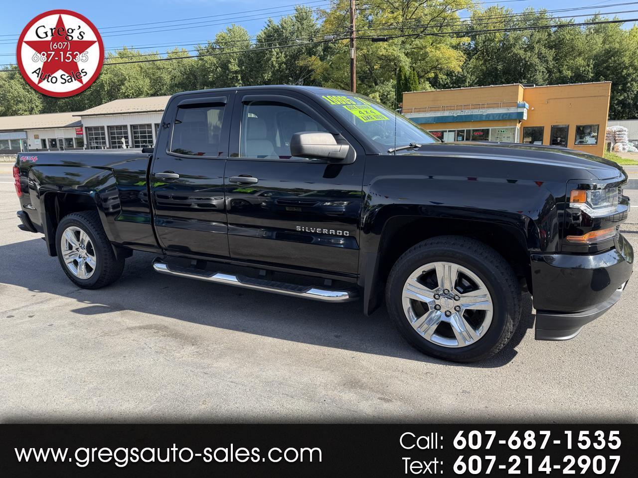 2016 Chevrolet Silverado 1500 4WD Double Cab 143.5" Custom