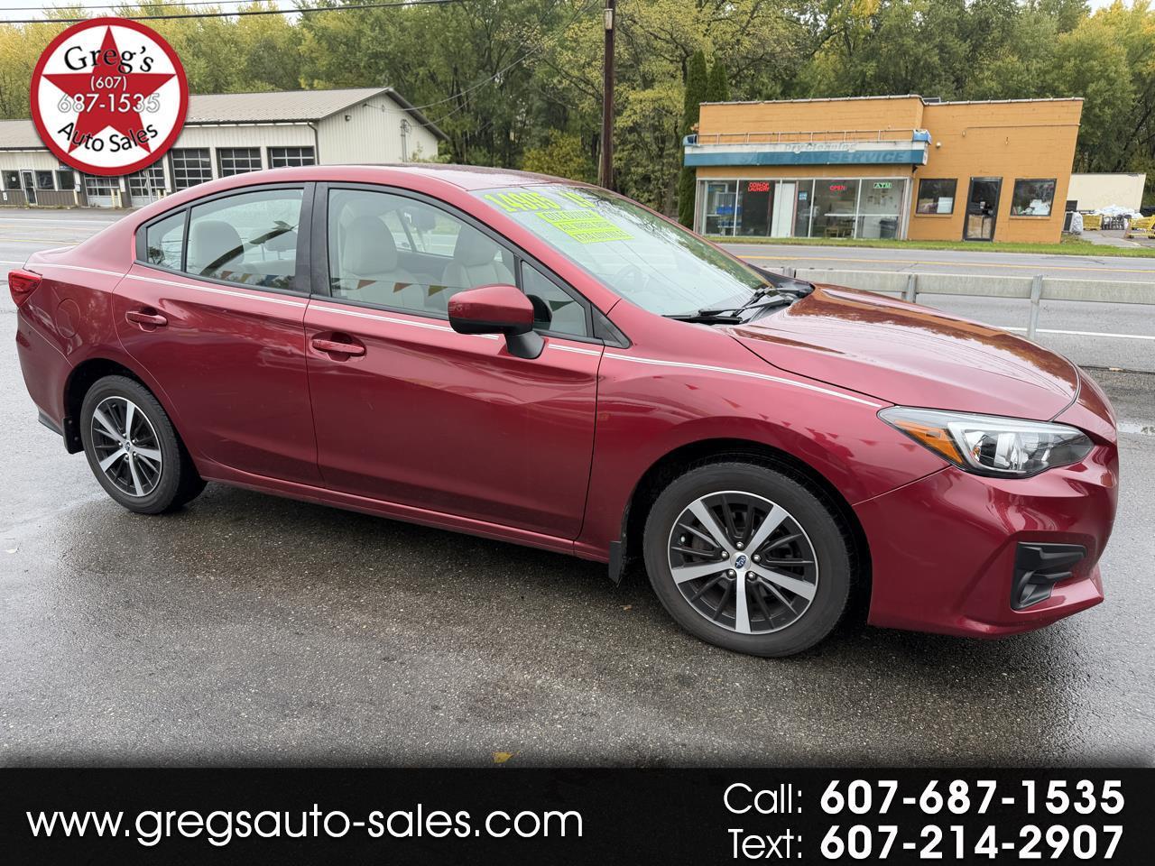 2019 Subaru Impreza 2.0i Premium 4-door CVT