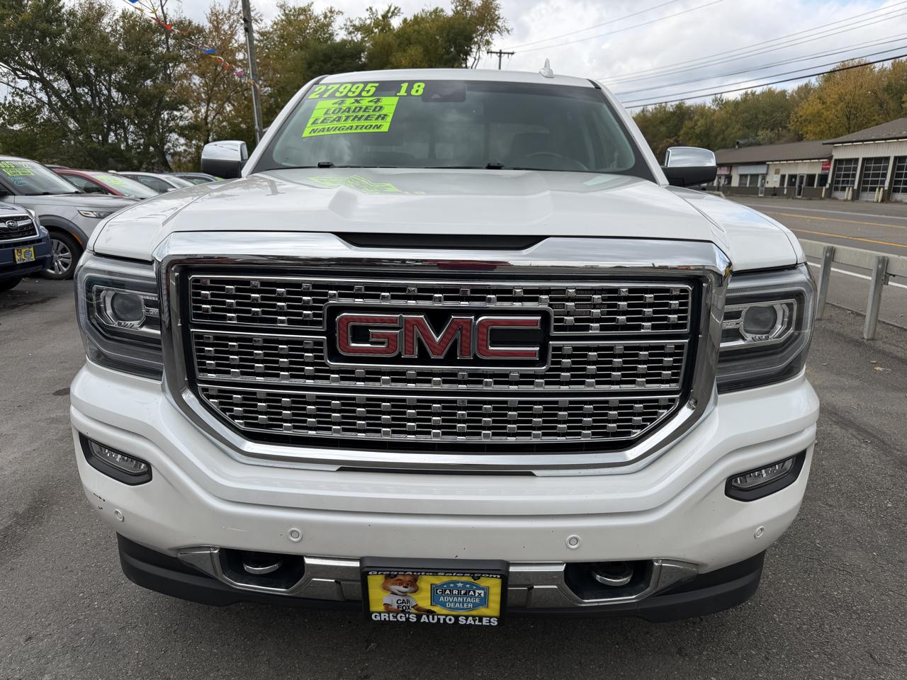 GMC Sierra 1500 4WD Crew Cab 143.5" Denali 2018