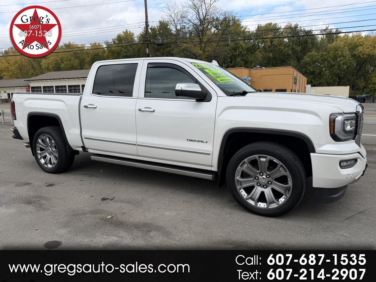 GMC Sierra 1500 4WD Crew Cab 143.5" Denali 2018