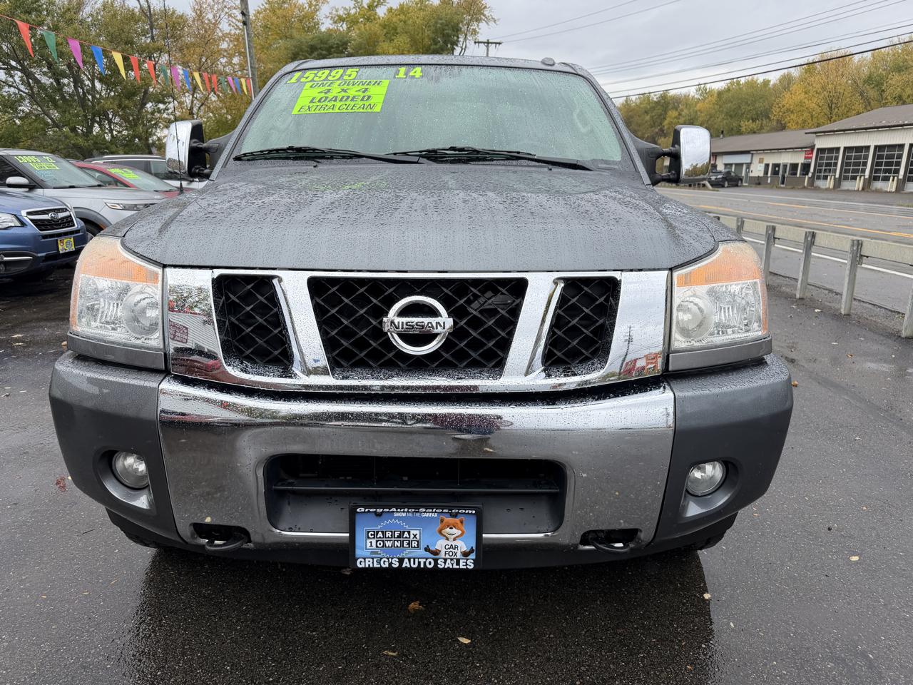 Nissan Titan 4WD Crew Cab SWB PRO-4X 2014