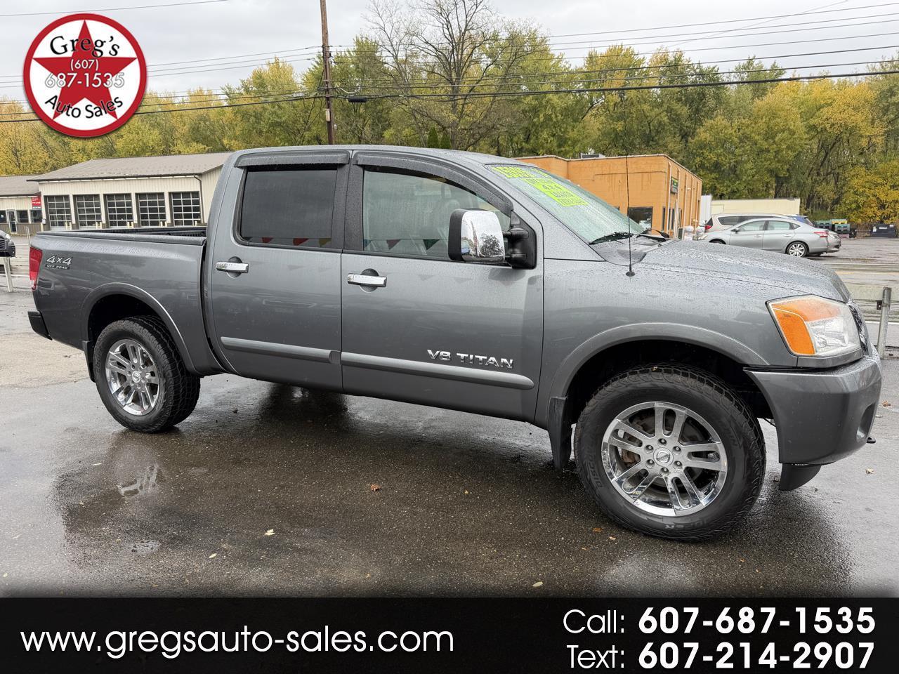 Nissan Titan 4WD Crew Cab SWB PRO-4X 2014