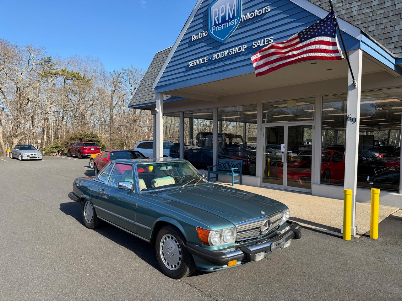 Mercedes-Benz 560 SL coupe 1989
