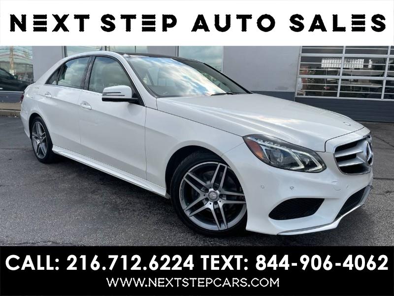 Used 16 Mercedes Benz E Class 50 Sport 4matic Sedan For Sale In Cleveland Oh Next Step Auto Sales