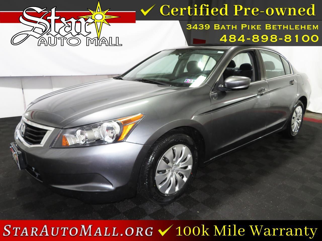 Used 2010 Honda Accord Lx For Sale In Bethlehem Pa 18017 Star Auto
